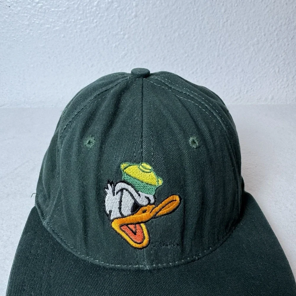 Vintage 90s Oregon Ducks Hat Youth Size Disney Donald Duck SnapBack USA Made